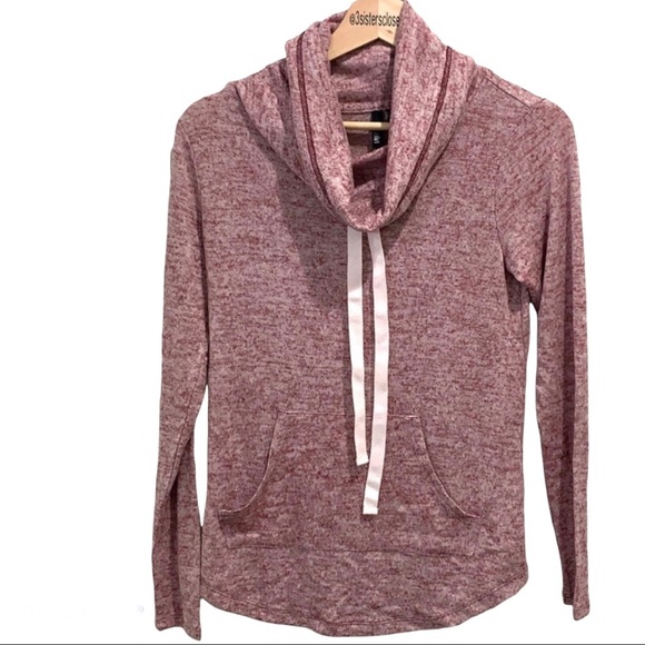 Ultra Flirt Tops - Ultra Flirt Cowl Neck Sweatshirt Size XS NWT